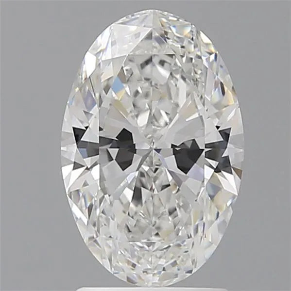 2.00ct Oval Lab Grown Diamond (Colour D, Clarity VVS2, IGI Certified)