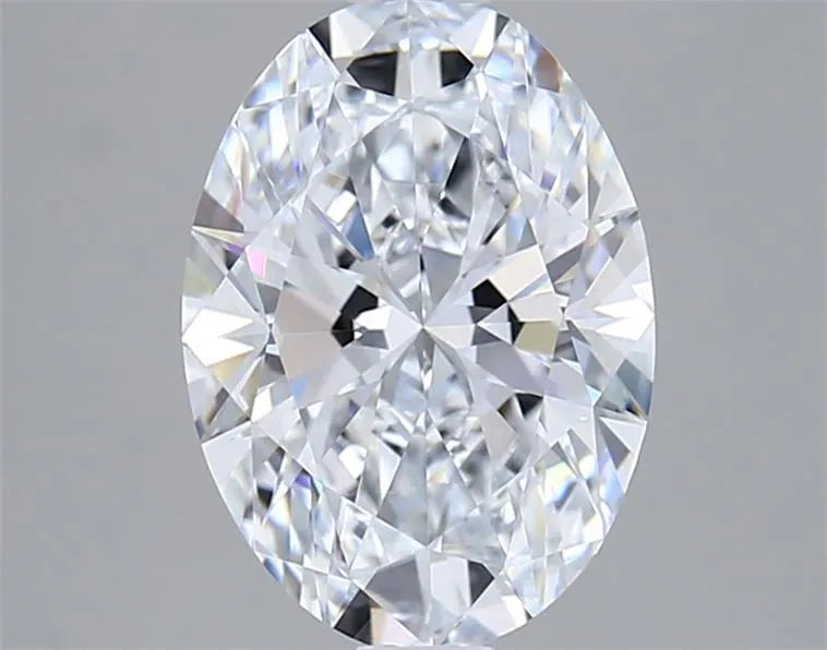 2.00ct Oval Lab Grown Diamond (Colour D, Clarity VVS2, IGI Certified)