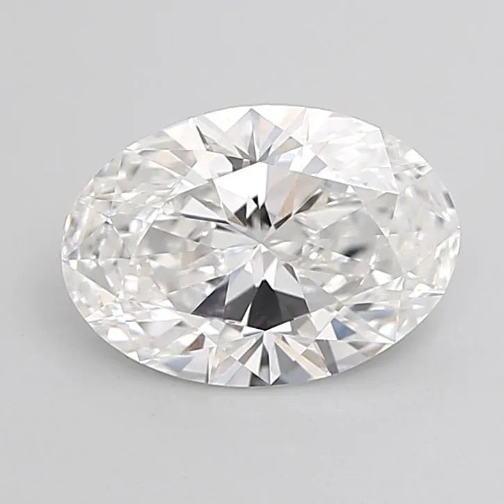 2.00ct Oval Lab Grown Diamond (Colour D, Clarity VVS2, IGI Certified)