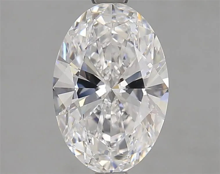 2.00ct Oval Lab Grown Diamond (Colour D, Clarity VVS2, IGI Certified)