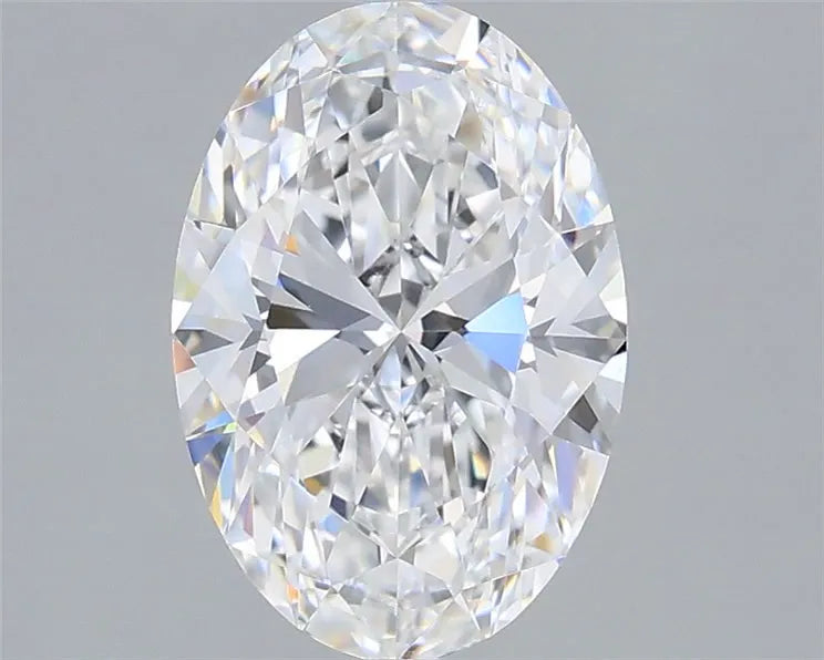 2.00ct Oval Lab Grown Diamond (Colour D, Clarity VVS2, IGI Certified)