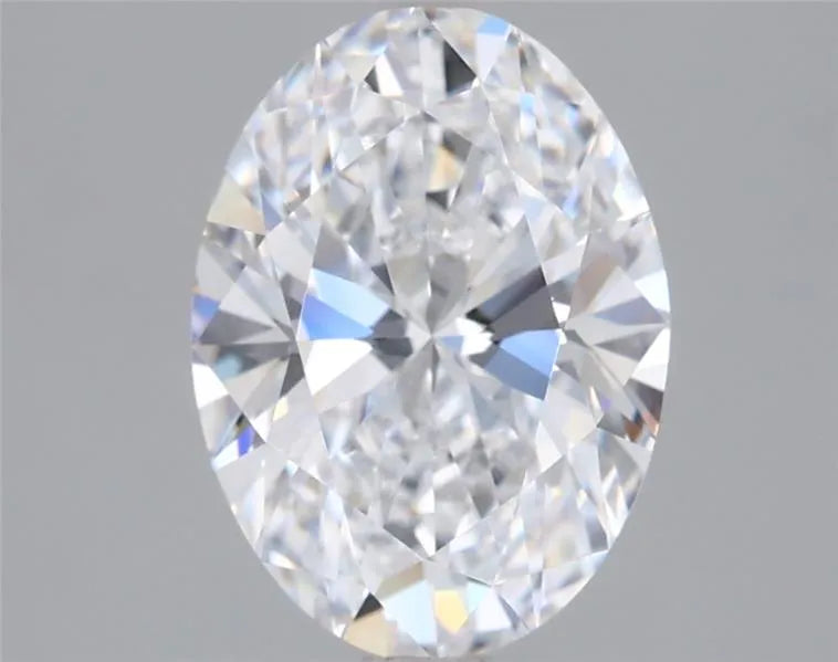 2.00ct Oval Lab Grown Diamond (Colour D, Clarity VVS2, IGI Certified)
