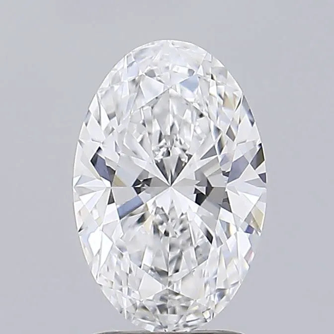 2.00ct Oval Lab Grown Diamond (Colour D, Clarity VVS2, IGI Certified)