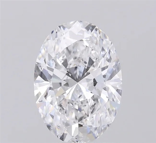 2.00ct Oval Lab Grown Diamond (Colour D, Clarity VVS2, IGI Certified)