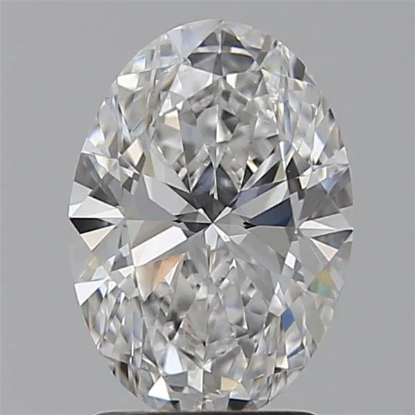 2.00ct Oval Lab Grown Diamond (Colour D, Clarity VVS2, IGI Certified)