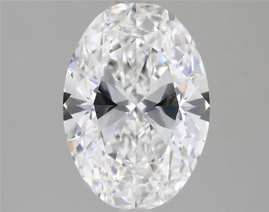 2.00ct Oval Lab Grown Diamond (Colour E, Clarity VS1, IGI Certified)