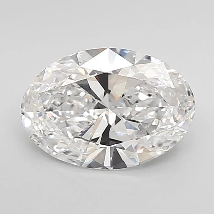 2.00ct Oval Lab Grown Diamond (Colour E, Clarity VS1, IGI Certified)