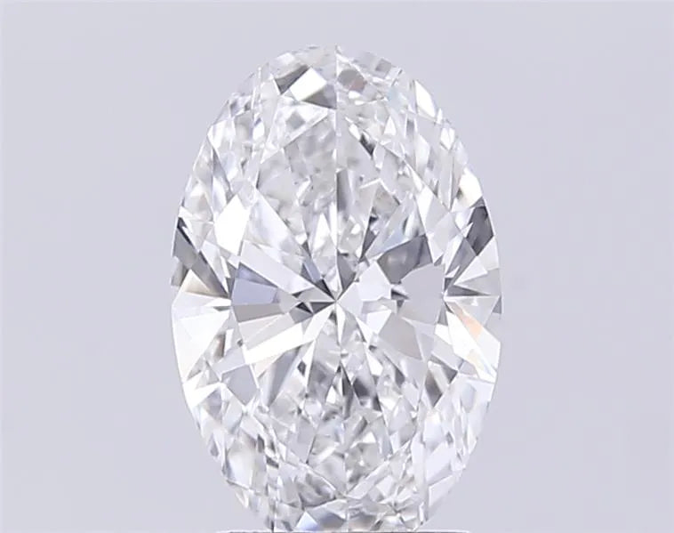 2.00ct Oval Lab Grown Diamond (Colour E, Clarity VS1, IGI Certified)