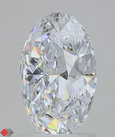2.00ct Oval Lab Grown Diamond (Colour E, Clarity VS1, IGI Certified)