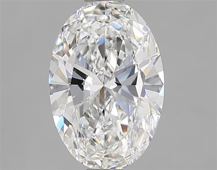 2.00ct Oval Lab Grown Diamond (Colour E, Clarity VS1, IGI Certified)