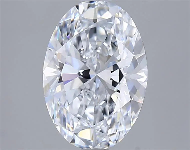2.00ct Oval Lab Grown Diamond (Colour E, Clarity VS1, IGI Certified)