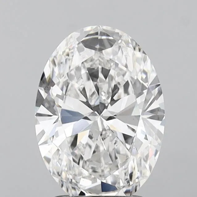 2.00ct Oval Lab Grown Diamond (Colour E, Clarity VS1, IGI Certified)