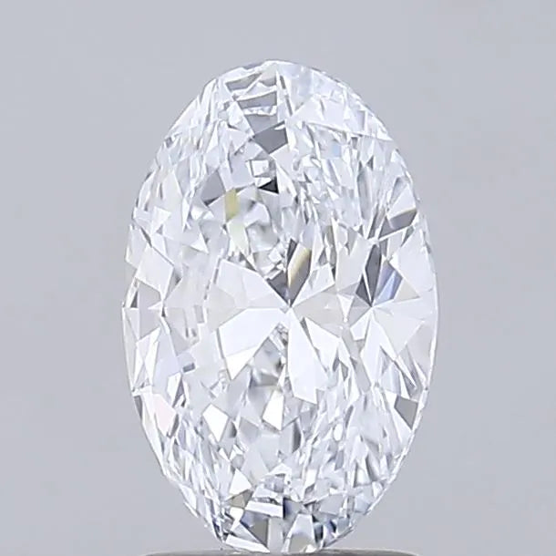 2.00ct Oval Lab Grown Diamond (Colour E, Clarity VVS1, IGI Certified)