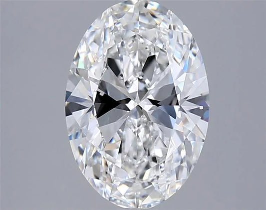 2.00ct Oval Lab Grown Diamond (Colour E, Clarity VVS1, IGI Certified)