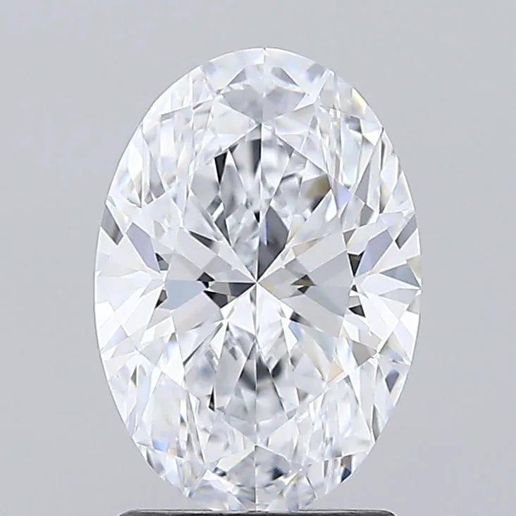 2.00ct Oval Lab Grown Diamond (Colour E, Clarity VVS1, IGI Certified)