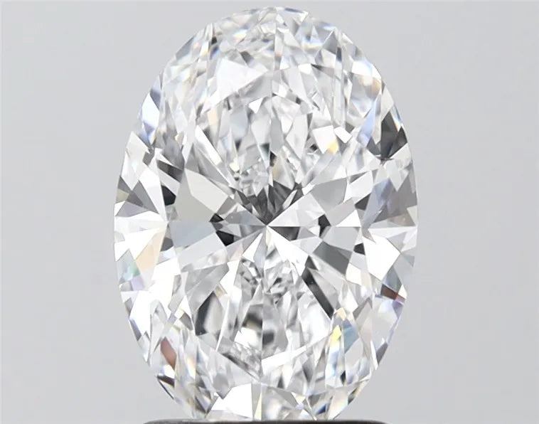 2.00ct Oval Lab Grown Diamond (Colour E, Clarity VVS1, IGI Certified)