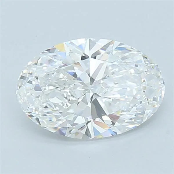 2.00ct Oval Lab Grown Diamond (Colour E, Clarity VVS1, IGI Certified)