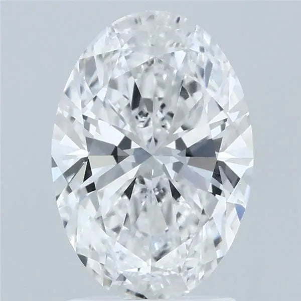 2.00ct Oval Lab Grown Diamond (Colour E, Clarity VVS1, IGI Certified)