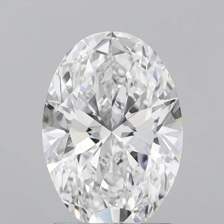 2.00ct Oval Lab Grown Diamond (Colour E, Clarity VVS1, IGI Certified)