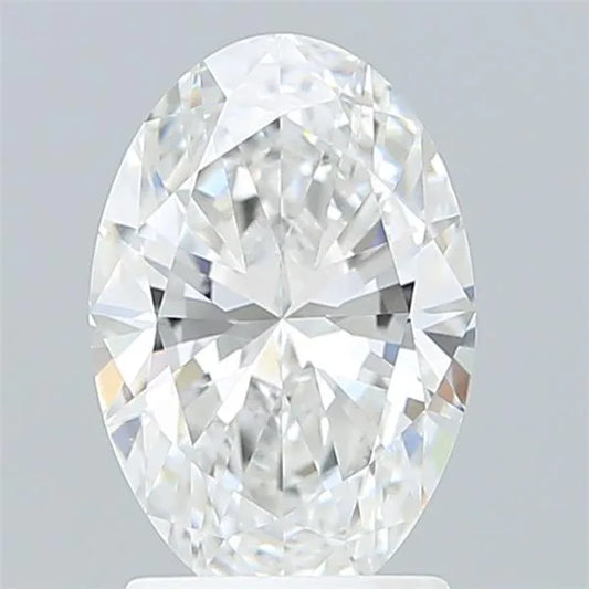 2.00ct Oval Lab Grown Diamond (Colour E, Clarity VVS2, IGI Certified)