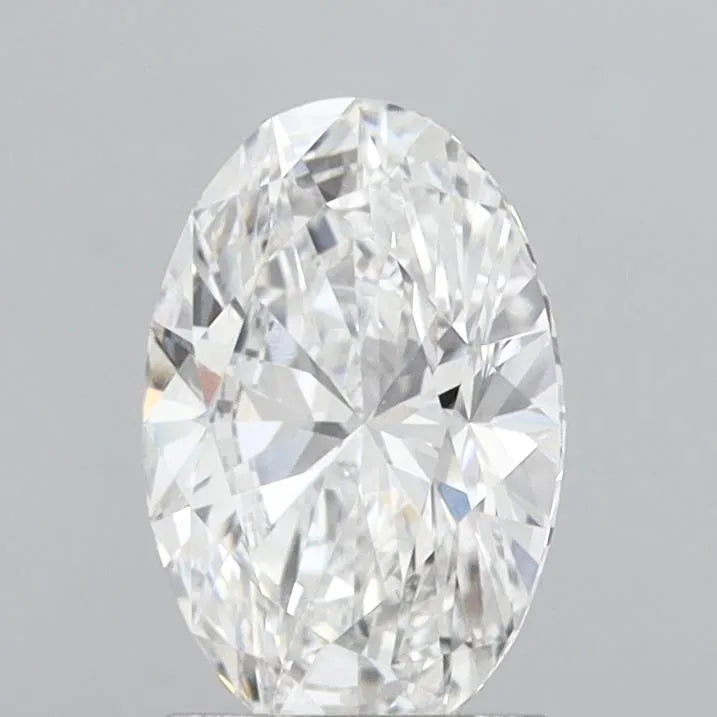 2.00ct Oval Lab Grown Diamond (Colour E, Clarity VVS2, IGI Certified)
