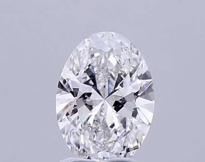 2.00ct Oval Lab Grown Diamond (Colour E, Clarity VVS2, IGI Certified)