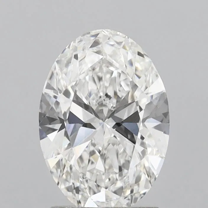 2.00ct Oval Lab Grown Diamond (Colour E, Clarity VVS2, IGI Certified)