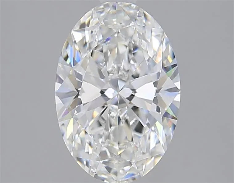 2.00ct Oval Lab Grown Diamond (Colour E, Clarity VVS2, IGI Certified)