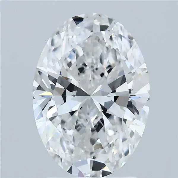 2.00ct Oval Lab Grown Diamond (Colour E, Clarity VVS2, IGI Certified)