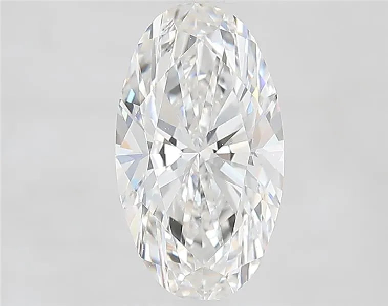 2.00ct Oval Lab Grown Diamond (Colour E, Clarity VVS2, IGI Certified)