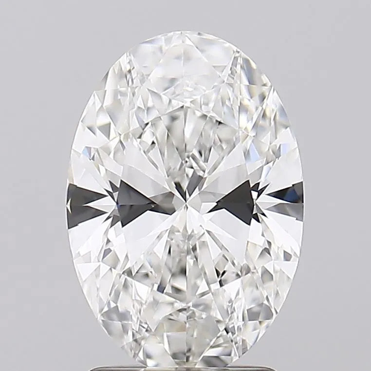 2.00ct Oval Lab Grown Diamond (Colour F, Clarity IF, IGI Certified)