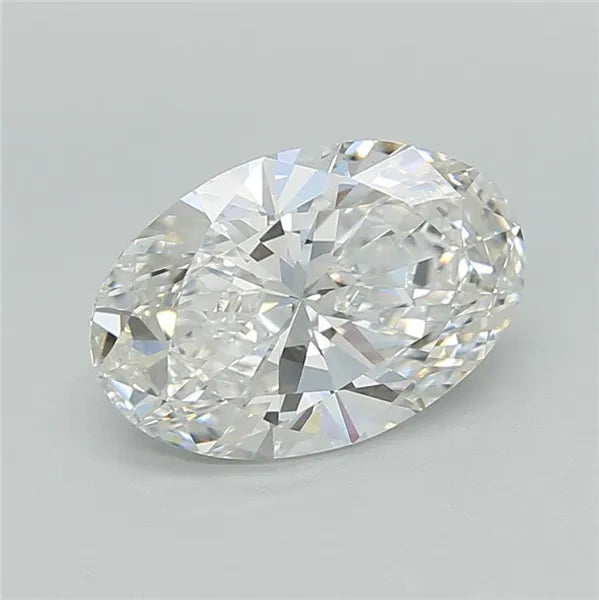 2.00ct Oval Lab Grown Diamond (Colour F, Clarity VS1, IGI Certified)