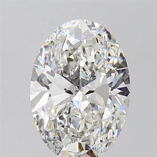 2.00ct Oval Lab Grown Diamond (Colour F, Clarity VS1, IGI Certified)