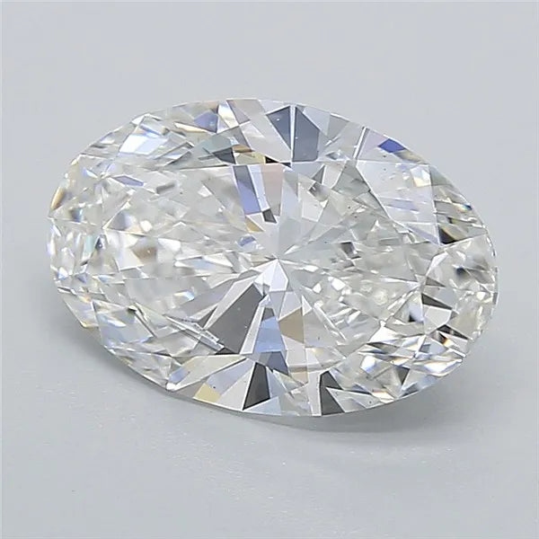 2.00ct Oval Lab Grown Diamond (Colour F, Clarity VS2, IGI Certified)