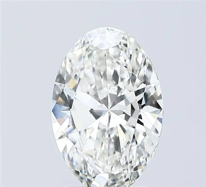2.00ct Oval Lab Grown Diamond (Colour F, Clarity VVS2, IGI Certified)