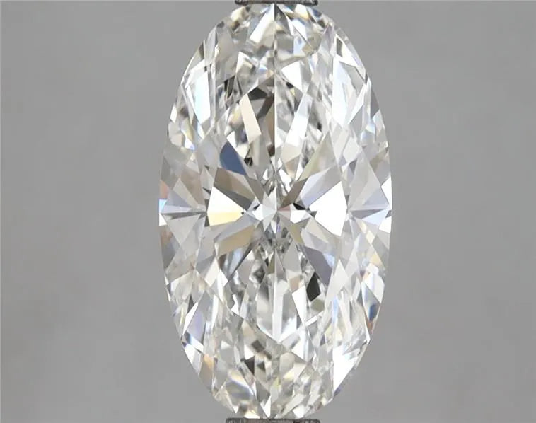 2.00ct Oval Lab Grown Diamond (Colour F, Clarity VVS2, IGI Certified)