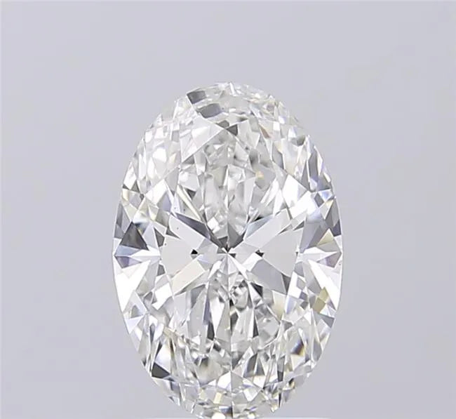 2.00ct Oval Lab Grown Diamond (Colour F, Clarity VVS2, IGI Certified)