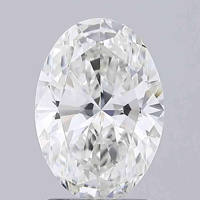2.00ct Oval Lab Grown Diamond (Colour F, Clarity VVS2, IGI Certified)
