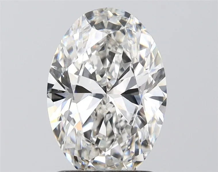 2.00ct Oval Lab Grown Diamond (Colour F, Clarity VVS2, IGI Certified)