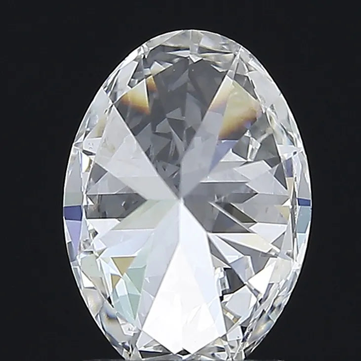 2.00ct Oval Lab Grown Diamond (Colour F, Clarity VVS2, IGI Certified)