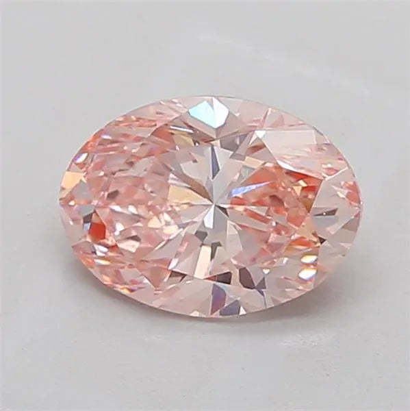 2.00ct Oval Lab Grown Diamond (Colour Fancy Intense Pink, Clarity VS1, IGI Certified)
