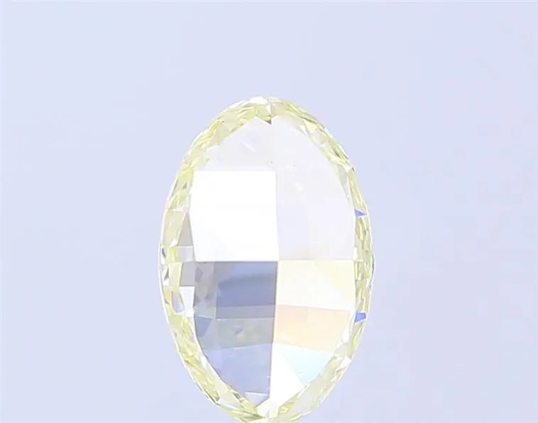 2.00ct Oval Lab Grown Diamond (Colour Fancy Light Yellow, Clarity VS1, IGI Certified)