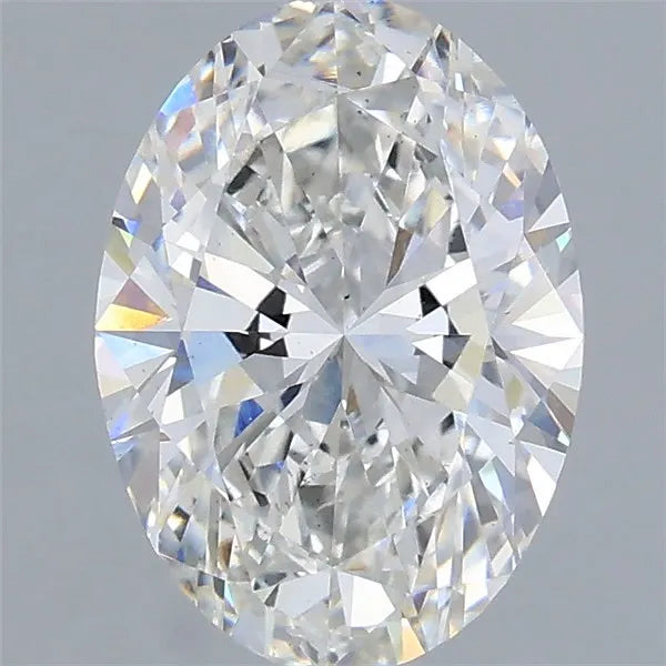 2.00ct Oval Lab Grown Diamond (Colour G, Clarity VS2, IGI Certified)