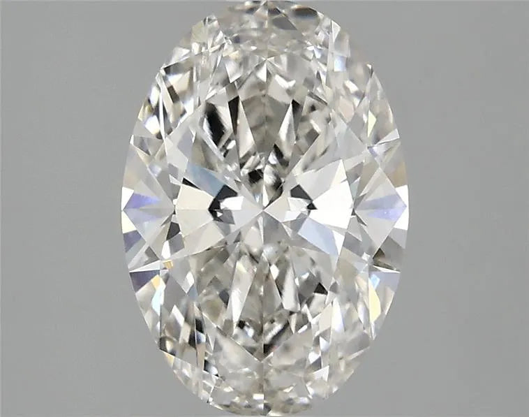 2.00ct Oval Lab Grown Diamond (Colour G, Clarity VVS1, IGI Certified)