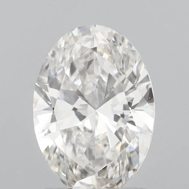 2.00ct Oval Lab Grown Diamond (Colour G, Clarity VVS2, IGI Certified)