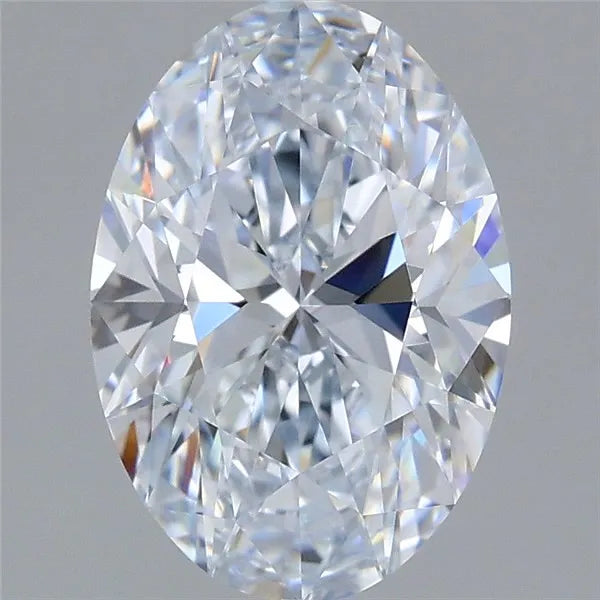 2.00ct Oval Lab Grown Diamond (Colour J, Clarity VS1, IGI Certified)