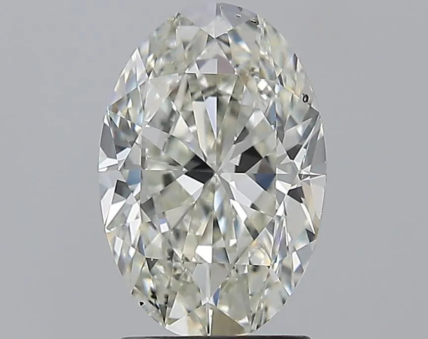 2.00ct Oval Natural Diamond (Colour F, Clarity VS2, EGL Certified)