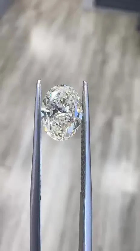 2.00ct Oval Natural Diamond (Colour I, Clarity VS1, EGL Certified)