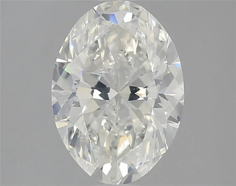 2.00ct Oval Natural Diamond (Colour J, Clarity SI2, Cut EX, GIA Certified)