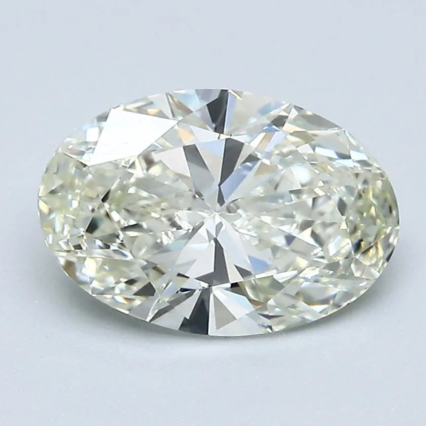2.00ct Oval Natural Diamond (Colour K, Clarity VS2, GIA Certified)